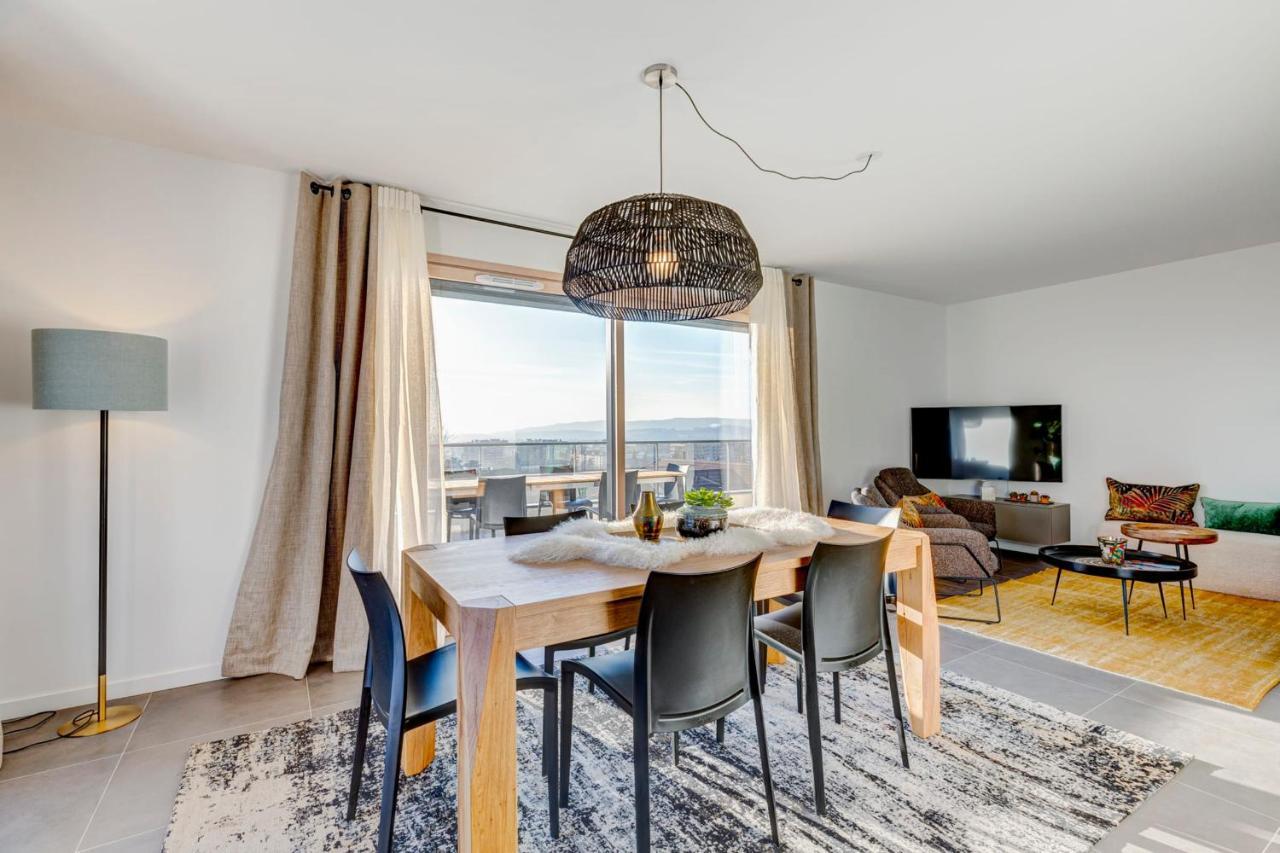 Serenity - 3 Bedroom Top Floor Apartment Parking & Lake View Terrace Annecy Exterior foto